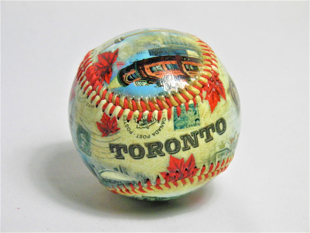 Toronto Scenic Baseball with acrylic box
