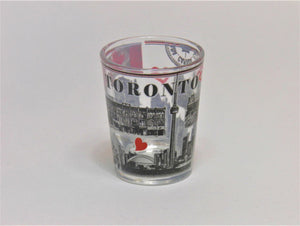 Toronto Shot Glass With TO Monuments