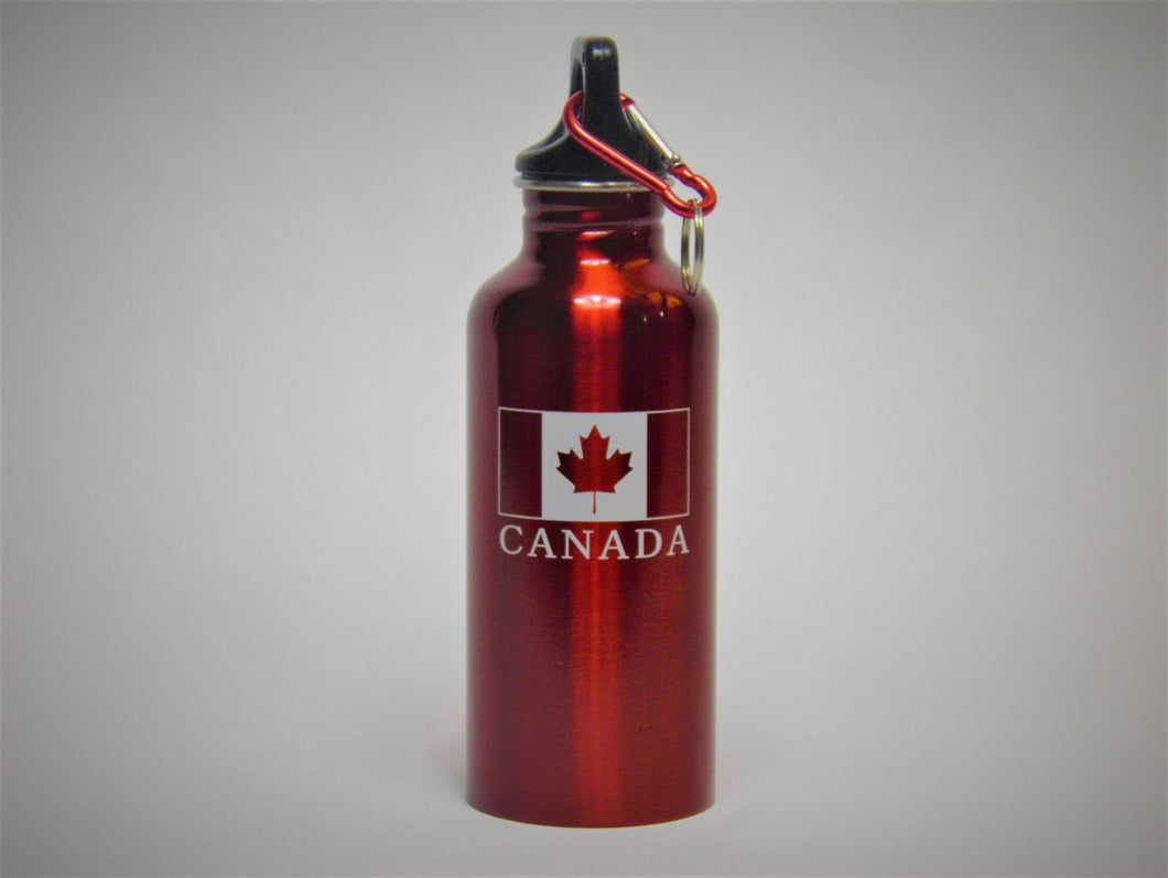 Canada Flag Water Bottle