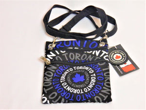 Canada and Toronto Small Cross Body Bag Circle Design