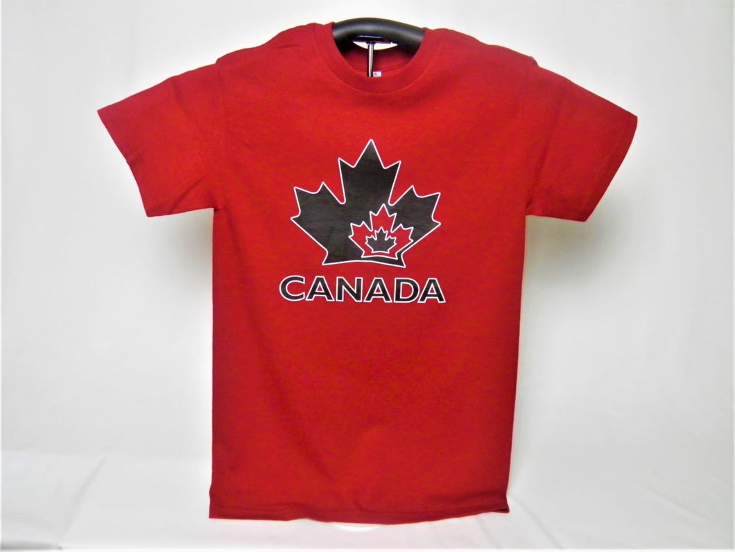 Adult T-shirt Canada Leaf in Leaf