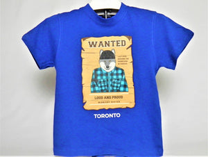 Toronto Kids T-shirt Wanted Wolf