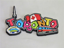 Load image into Gallery viewer, Toronto Zigzag Rubber Magnet,
