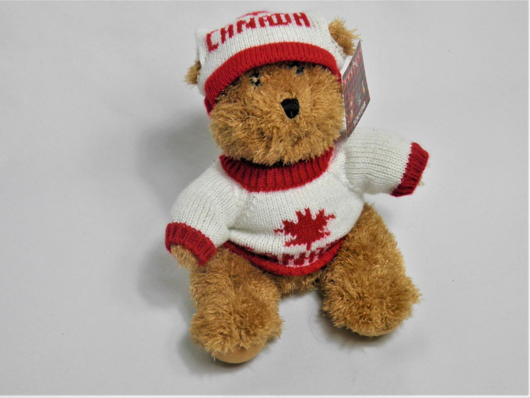 Canada Brown Bear with Sweater and Toque