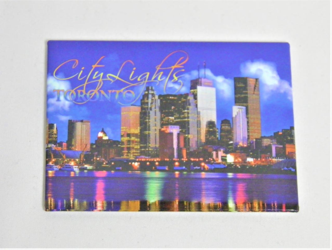 Toronto City Of Lights - Night View Magnet